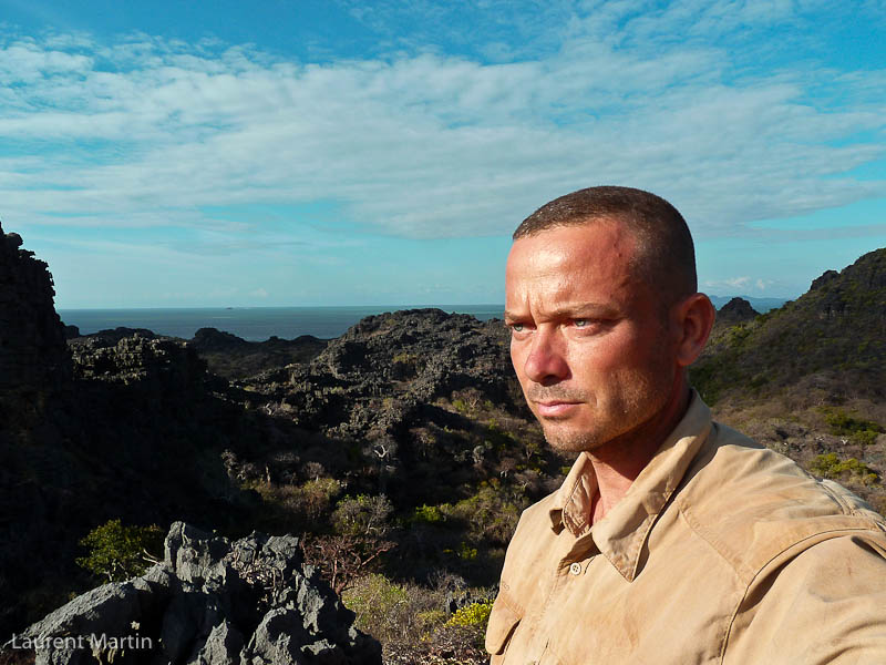 Autoportrait sur le toit des Tsingy