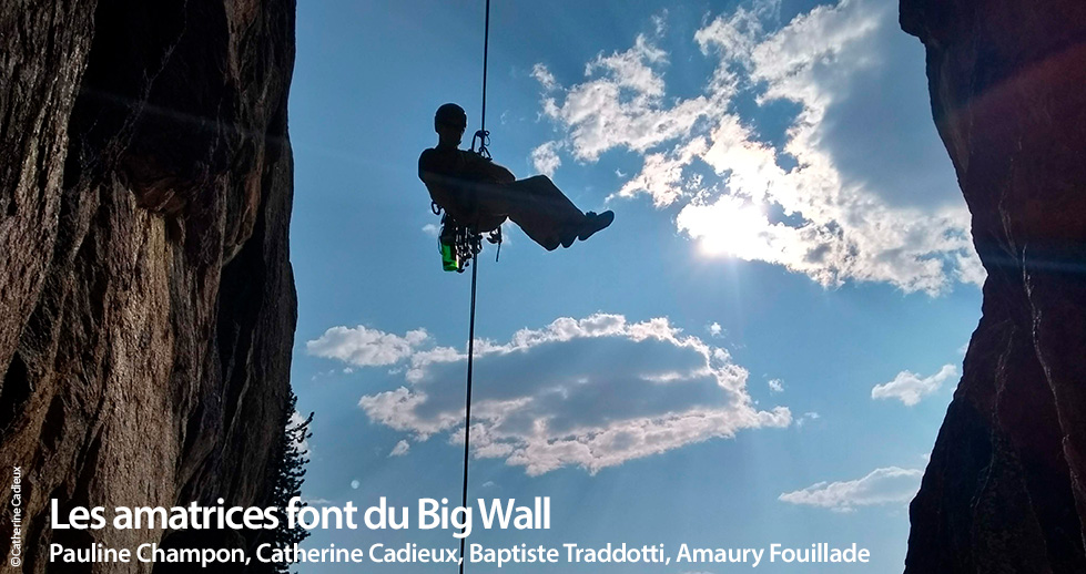 Les amatrices font du Big Wall