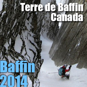 "Baffin 2014", ski de couloir