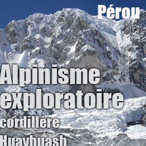 Cordillère Huayhuash, première expédition en haute altitude