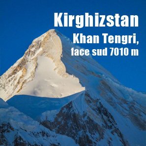 Khan tengri, face sud, 7010 m